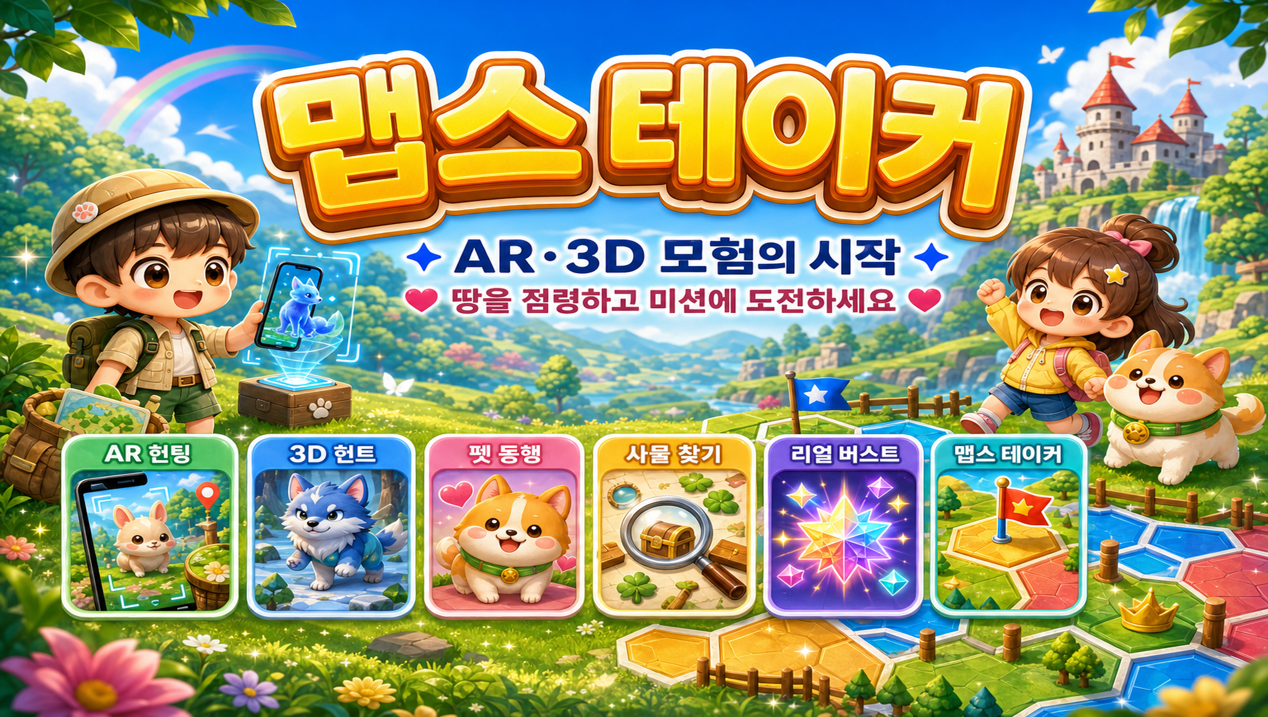 맵스 테이커 — AR·3D 모험의 시작