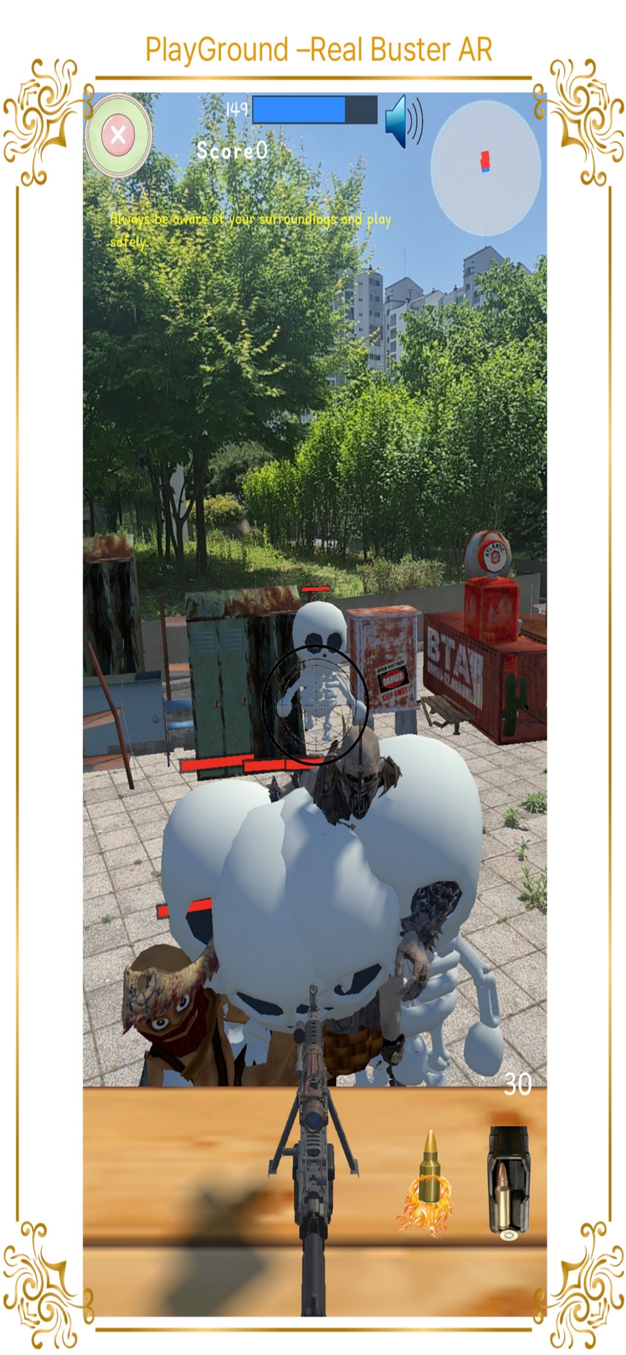 AR battle
