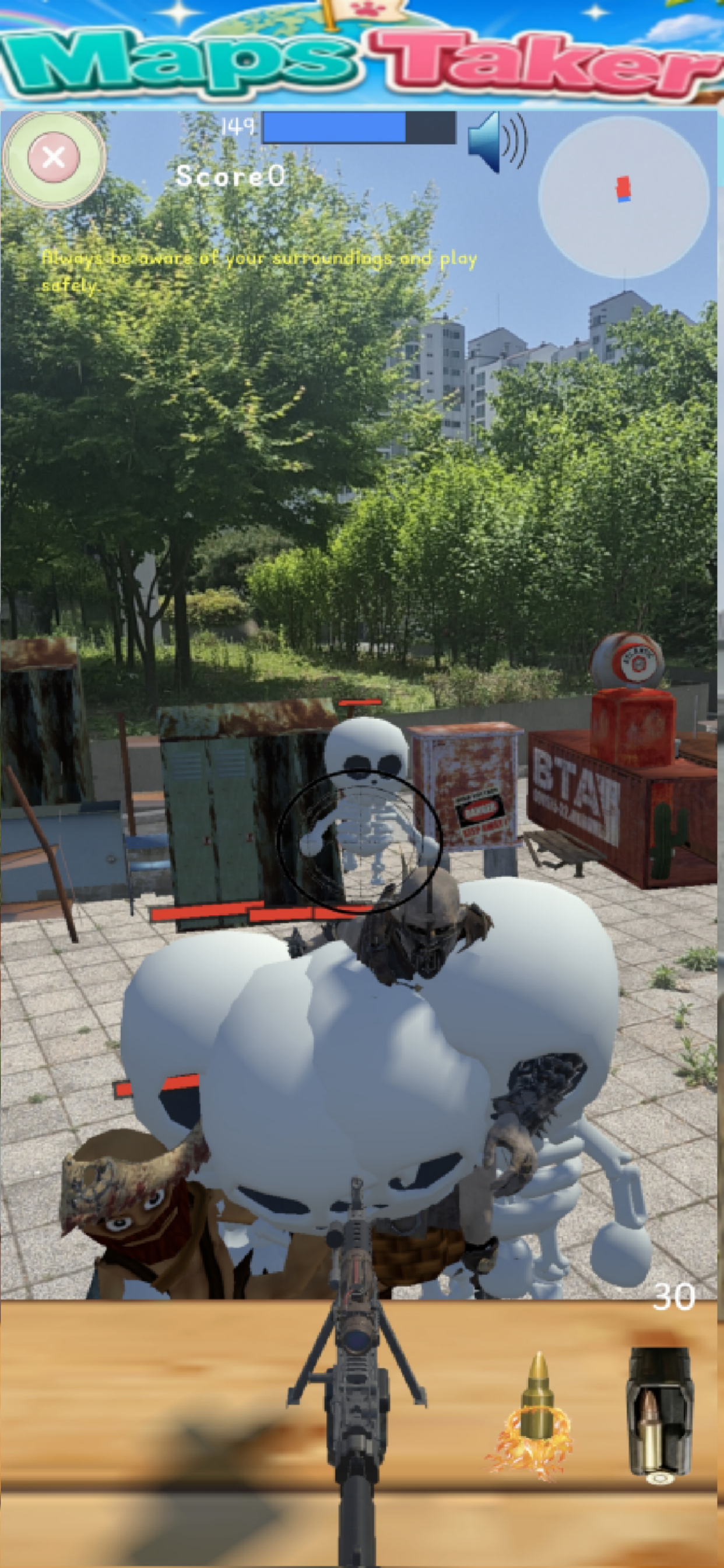 AR battle