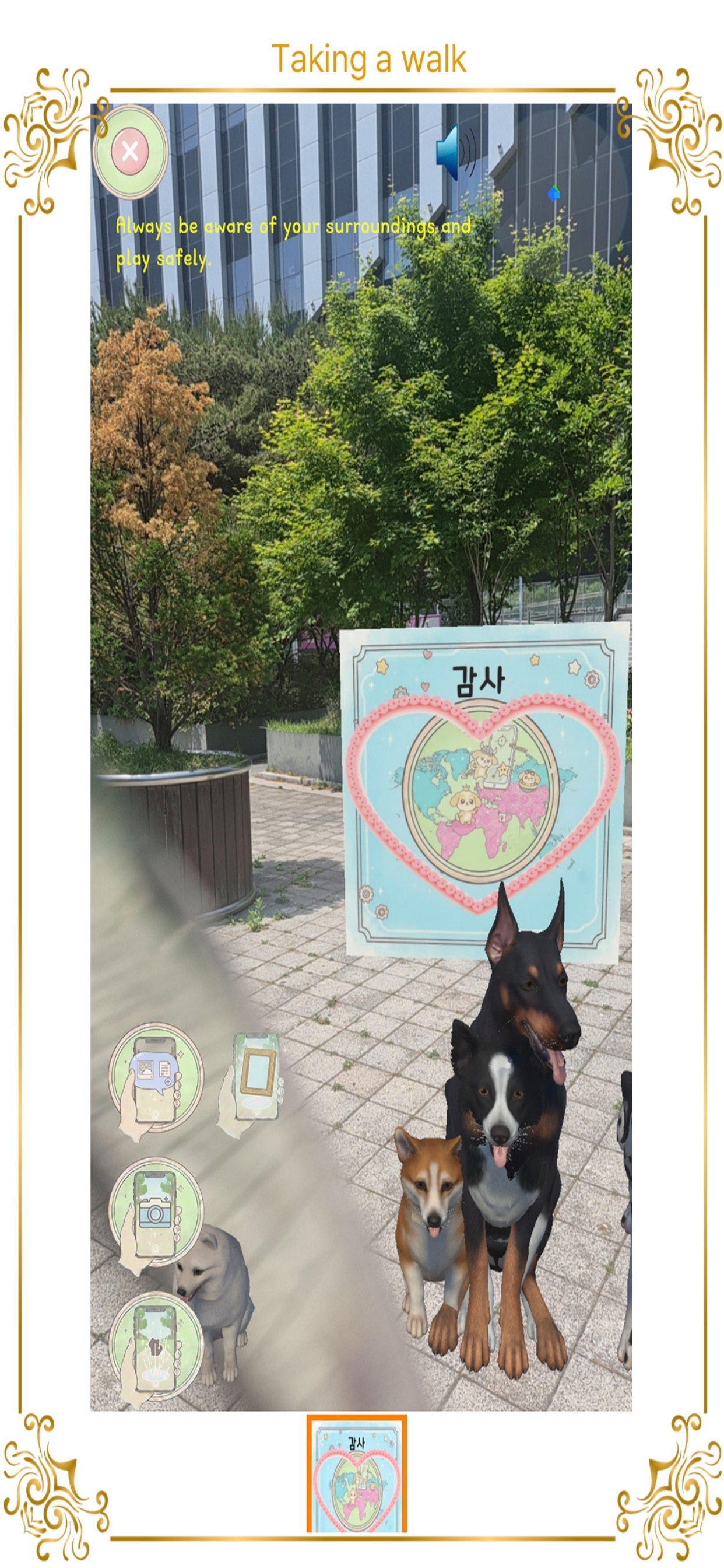 Walk with pet
